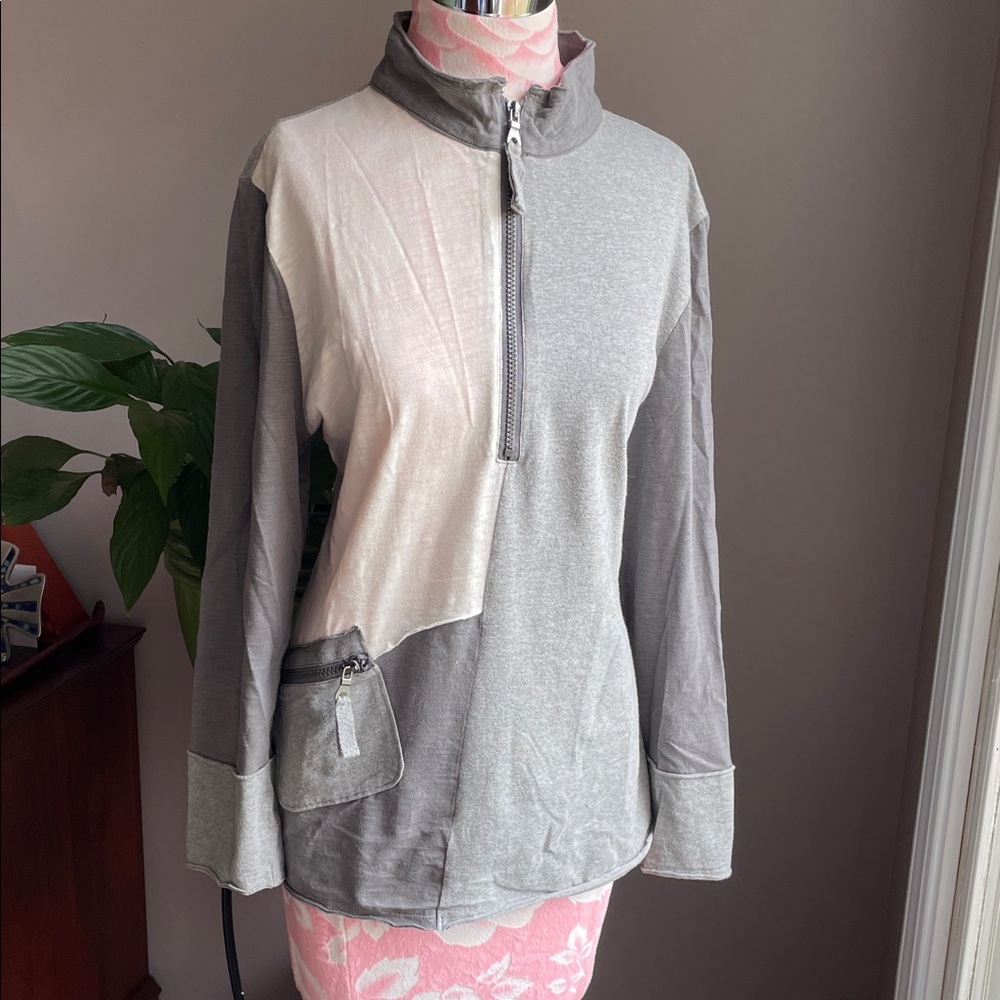 Neon Buddha Gray Pullover